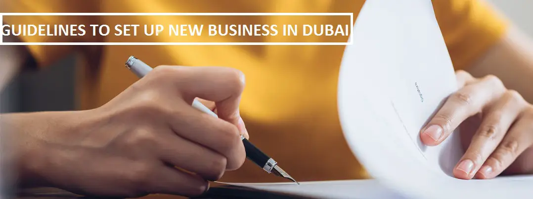 guidelines new business setup in dubai